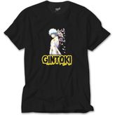 Crows Gate Gintama Sakata Gintoki Siyah Tişört - 5XL