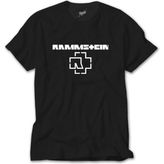 Crows Gate Rammstein Logo 2 Siyah Tişört - 2XL