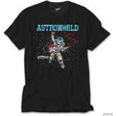 Crows Gate Travis Scott 2019 Space Siyah Tişört - M
