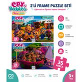 Cry Babies Magic Tears 2’li Frame Puzzle Seti 35 Parça (Toplam 70 Parça) – 3 Yaş+