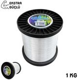 Crystal Şeffaf Bobin Misina Ekstra Güçlü 1 Kg
