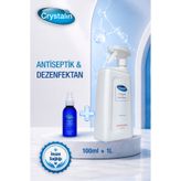Crystalin Antiseptik & Dezenfektan 100 ml + 1 L