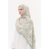 cs camellia scarf Freya Rami Şal - Gri