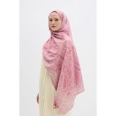 cs camellia scarf Vela Desen Soft Şal - Pembe