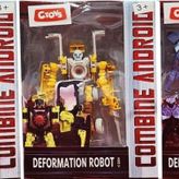 Ctoy Oyuncak Dönüşebilen Robot 2014-6 (Karışık Model 1 Adet)
