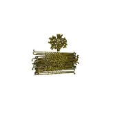 Cub Arka Jant Teli 160-4 Sarı Gold