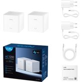 CUDY M1200 WIFI5 AC1200 Çift Bant Router 2'li set