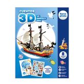 CUENTOS PARA IMAGINAR Y CONSTRUIR 3D- BARCO PIRATA