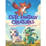 Cute Fantasy Creatures: A Magical Coloring Book