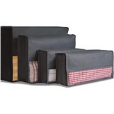 Cuty Home Ev Tekstil Siyah Valiz Organizer-4'lü Set - 4 Adet