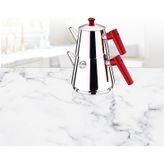 CVS 12026 Orta Boy Kırmızı Çaydanlık