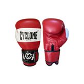 CYCLONE Tiger Orijinal Deri Boks ve Kick Boks Eldiveni Kırmızı