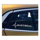 D acia Duster Nabız Kalp atışı sticker 2 adet