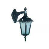 D-Light Küçük Altıgen Fener Siyah Aplik