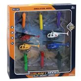 D0034w Metal Uçak Helikopter
