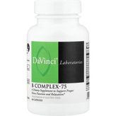 Da Vinci Labs Davinci Laboratories, B Complex-75, 60 Capsules - Standart