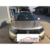 Dacıa Duster 2014+2018 Tavan Kepı (Moonvısor) Turuncu Ledlı Abs Plastık