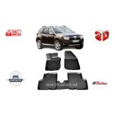 Dacia Duster 4x2 2010-2017 3D Havuzlu Paspas