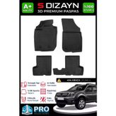 Dacia Duster 4X4 3D Pro Havuzlu Paspas 2013-2018 A+ Kalite