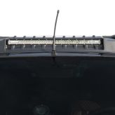 Dacia Duster Ön Cam Üstü Moonvisor Ledli Mat Siyah 2010-2017 Arası