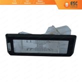 Dacia Duster Renault Fluence İçin Plaka Lambası 8200013577