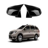 Dacia Logan 2013- Araca Özel Batman Yarasa Ayna Kapağı Pianoblack