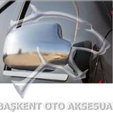 Dacia Logan Mcv 2006-2013 Krom 2 Parça Ayna Kapağı