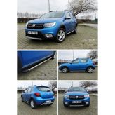 Dacia Sandero 2013-2020 Araca Özel Yan Basamak Premium A+