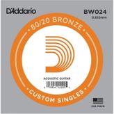 Daddario Bw024 80/20 Bronze .024 - Akustik Gitar Tek Tel