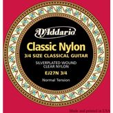 D'addario EJ27N 3-4 Boy Klasik Gitar Teli