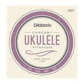 Daddario Ej87c Titanium Ukulele Concert Takım Tel