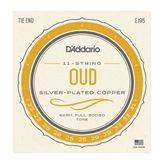 D'addario EJ95 Ud Silver Plated Wound Tel Seti