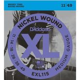 D'addario EXL115BT Elektro Gitar Teli