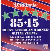D'addario EZ920 Akustik Gitar Tel Seti