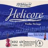 Daddario H312 Keman Tek Tel, Helicore, 4/4, A (La), Medium
