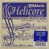 D'addario H514 Helıcore C-DO Long Scale Medıum Cello Tek Tel