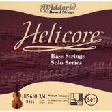 D'addario HS610 Kontrabas Tel Set