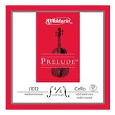 D'addario J1012 Prelude D-RE, 4/4 Scale Medıum TE 4/4M Cello Tek Tel Seti
