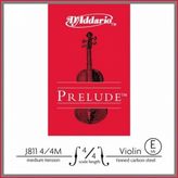 D'addario J811 Prelude Keman E Mi Normal Tension Keman Tel