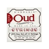 D'addario J95S Silverplated Wound Kumlu Ud Tel Set