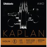D'addario KA311 Kaplan E 4-4M Amo Tek Keman Teli