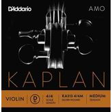 D'addario KA313 Kaplan AMO Scale Length 4/4 D-RE Keman Tek Tel