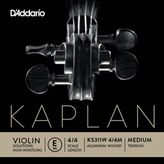 D'addario KS311W E 4-4M Kaplan Non Whistling Keman Tek Tel