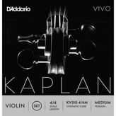 D'addario KV310 4/4M Kaplan Vıvo 4/4 Scale Medıum Ten Keman Tel Seti