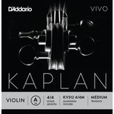 Daddarıo Kv312 Keman Tek Tel, Kaplan Vıvo, 4/4, A-(La), Medıum