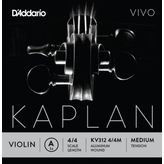 Daddarıo Kv312 Keman Tek Tel, Kaplan Vıvo, Scale Length 4/4, A-( L Daddarıo - Kaplan Vıvo Vıolın 4/4 Medıum La Tek Tel