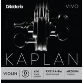Daddarıo Kv313 Keman Tek Tel, Kaplan Vıvo, Scale Length 4/4, D-( R Daddarıo Kaplan Vıvo Vıolın 4/4 Medıum Re Tek Tel