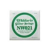D'addario NW021 Nikel Wound Re Elektro Akustik Tel