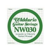 D'addario NW030 Nikel Wound La Elektro Akustik Tel