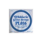 D'addario PL016 Plain Steel Elektro Tek Tel